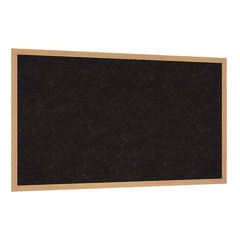 Natural Cork Bulletin Board with Wood Frame, 87.94