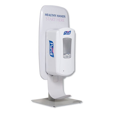 LTX or TFX Table Top Dispenser Stand ,3.79" x 17.68" x 9.18", White