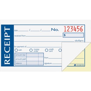 Adams Money/rent Receipt Books