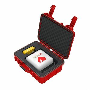 CARDIACT Rugged LIFEPAK CR2 Auto English AED Kit with USB