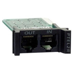 APC by Schneider Electric Replaceable, Rackmount, 1U, 2 Line Telco Surge Protection Module