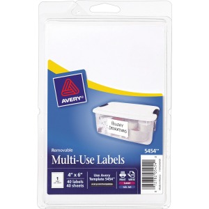 Avery® Removable ID Labels