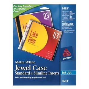 Avery® Jewel Case Insert