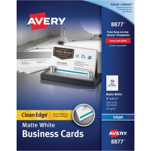 Avery Clean Edge Business Cards