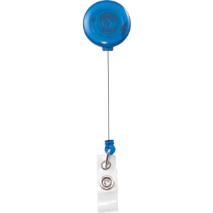 Advantus Translucent Retractable ID Card Reel with Snaps