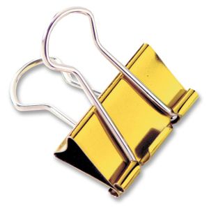Baumgartens Metallic Colored Binder Clip