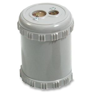 Baumgartens Dual Pencil Sharpener with Receptacle