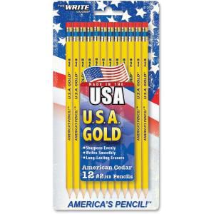 The Board Dudes Usa Gold Prem American Cedar Pencils