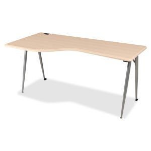 Balt iFlex Large Desk - Left - Teak