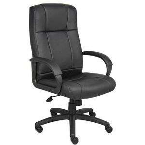 Boss Caressoftplus Vinyl Executive High Back Chair