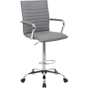 Boss Ribbed Design Drafting Stool
