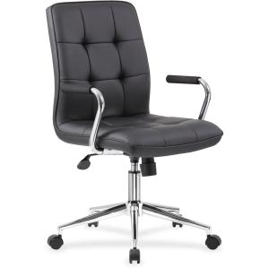 Boss Modern Office Chair with Chrome Arms