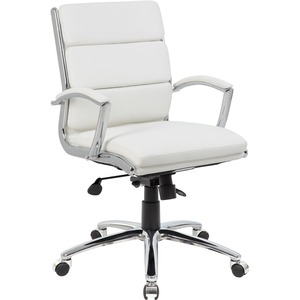 Boss CaressoftPlus� Executive Mid-Back Chair