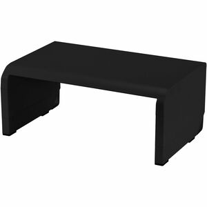 Stanley-Bostitch Adjustable Monitor Stand, Up to 30" Screen Support - 25 lb Load Capacity - Black