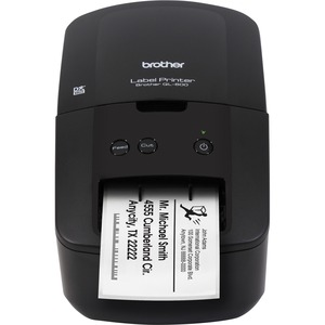 Brother QL-600 Desktop Direct Thermal Printer - Monochrome - Label Print - USB