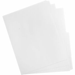 Business Source Double-reverse Printer Print-on Dividers