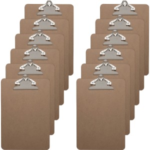 Business Source Mini Clipboard with Standard Metal Clip