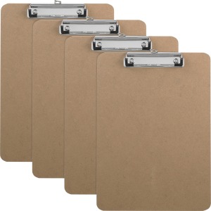 Business Source Flat Clip Clipboard