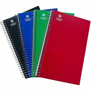 Business Source 3-Subject Wirebound Notebooks