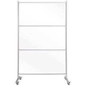 MasterVision Mobile Glass Panel Divider