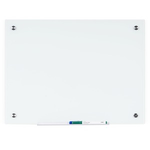 MasterVision Magnetic Glass Dry Erase Board