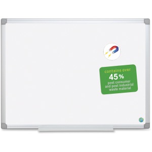 MasterVision EasyClean Dry-erase Board
