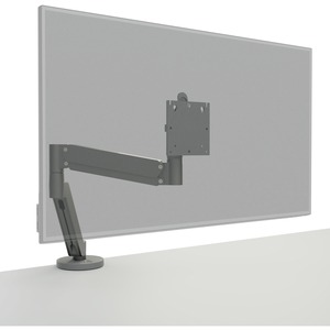 Chief Koncis Single Arm Desk Mount - For Displays 10-32" - Silver