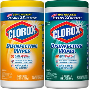 Clorox Disinfecting Cleaning Wipes Value Pack - Bleach-Free