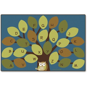 Carpets for Kids&reg; Premium Owl-phabet Tree Woodland Rug