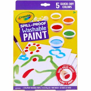 Crayola Spill Proof Washable Paint Set