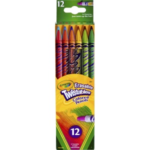 Crayola Erasable Twistables Colored Pencils