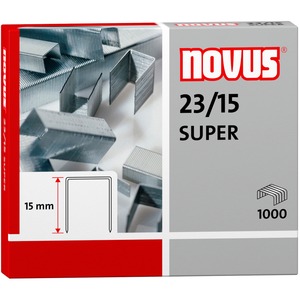 Novus 23/15 Super Heavy Duty Staples