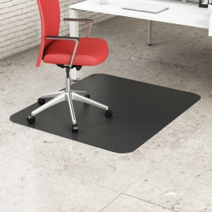 Deflecto Black EconoMat for Hard Floors