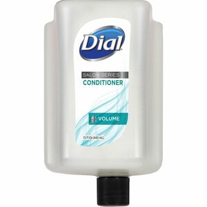 Dial Professional Versa Cartridge Bottle Refills, 15 fl oz (443.6 mL) - Bottle Dispenser - Hair - White - 6 / Carton