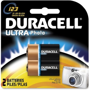 Duracell Lithium Photo 3V Battery - DL123A