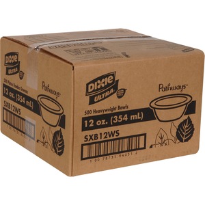 Dixie Ultra® Pathways 12 oz Heavyweight Paper Bowls by GP Pro