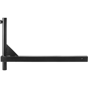 Shax 6193 Vehicle Trailer Hitch Mount for Umbrella, Trailer Hitch - Black