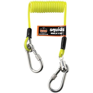 Ergodyne 3130S Coiled Cable Lanyard - 2lbs