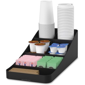 Mind Reader EMS Mind Trove 7-Condiment Coffee Organizer