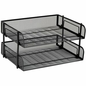 Mind Reader Tiered Stackable Paper Trays