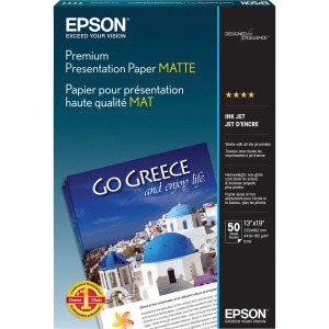 Epson Premium Matte Inkjet Presentation Paper