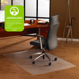 Floortex Cleartex Ultimat Hard Floor Polycarbonate Rectangular Chair Mat