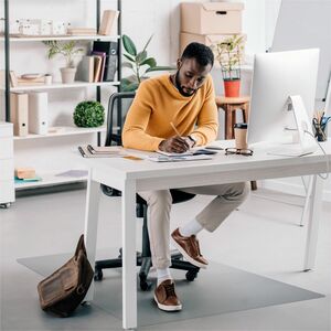 Floortex Ecotex Evolutionmat&reg; Hard Floor Rectangular Chairmat