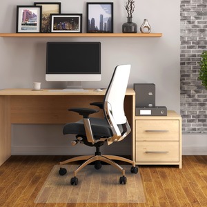 Floortex Phthalate-Free Vinyl Rectangular Chair Mat for Hard Floor - 36" x 48"