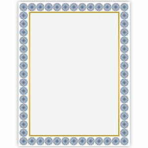 Geographics Award Certificates Burgundy Gold Foil