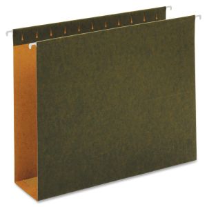 Globe-Weis Green Hanging Box Bottom Folders