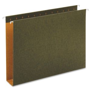 Globe-Weis Green Hanging Box Bottom Folders