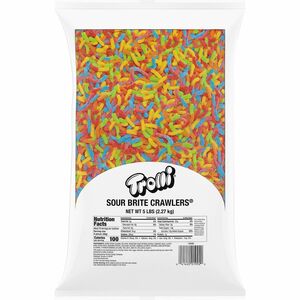 Green Rabbit Sour Brite Crawlers Gummy Worms