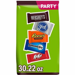 Green Rabbit Hershey's Candy Snack Size Party Pack
