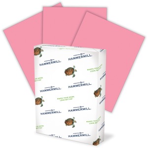 Hammermill Paper for Copy 8.5x11 Laser, Inkjet Copy & Multipurpose Paper - Cherry Red - Recycled - 30% Recycled Content